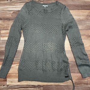 Seven7 long gray sweater Women’s Small S